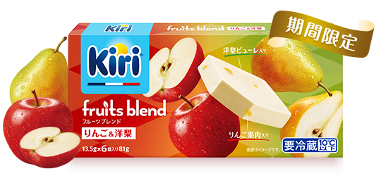 キリ フルーツブレンド りんご&洋梨